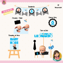 Kit Mesversário O Poderoso Chefinho