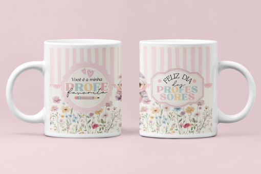 Kit Caixa Envelope com Caneca Dia dos Professores - Imagem 9