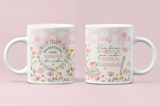 Kit Caixa Envelope com Caneca Dia dos Professores - Imagem 8