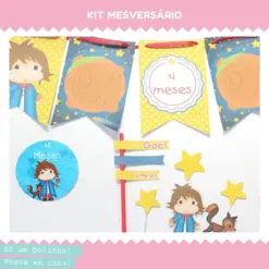 Kit Mesversário Menino Semestral