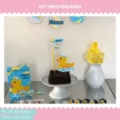 Kit Mesversário Menino Semestral