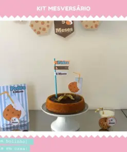 Kit Mesversário Menino Semestral