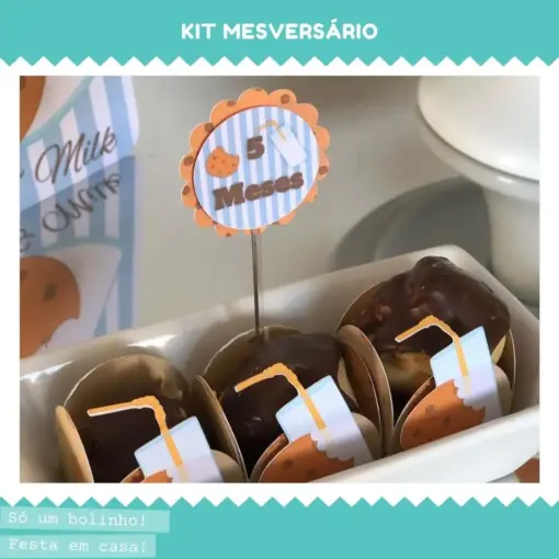 Kit Mesversário Menino Semestral