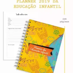 Imagem do planner educação infantil.
