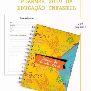 Imagem do planner educação infantil.