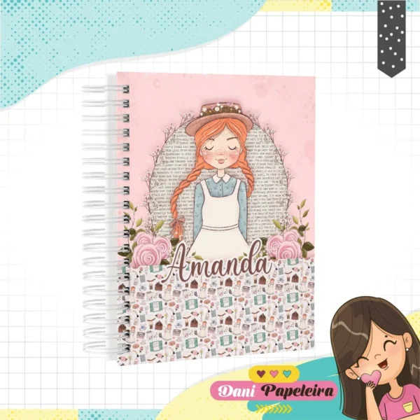 Caderno personalizado infantil