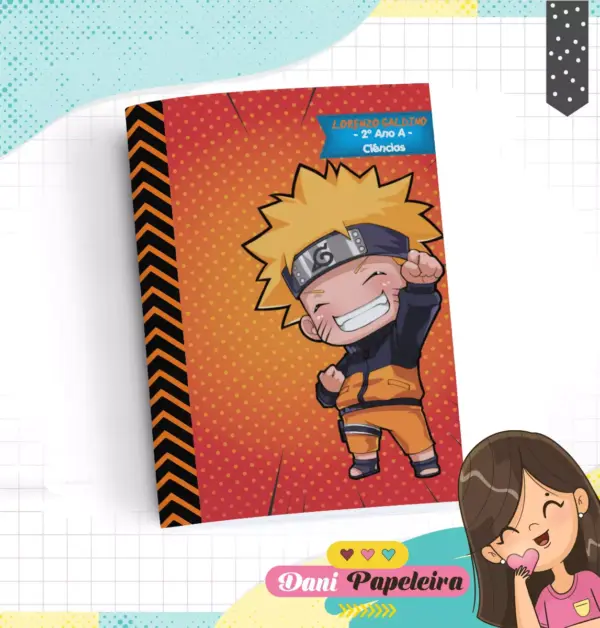 Caderno brochura personalizado