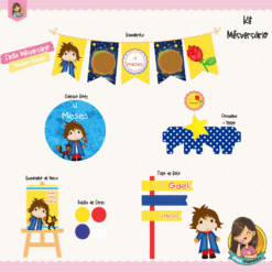 Kit Mesversário Pequeno Príncipe