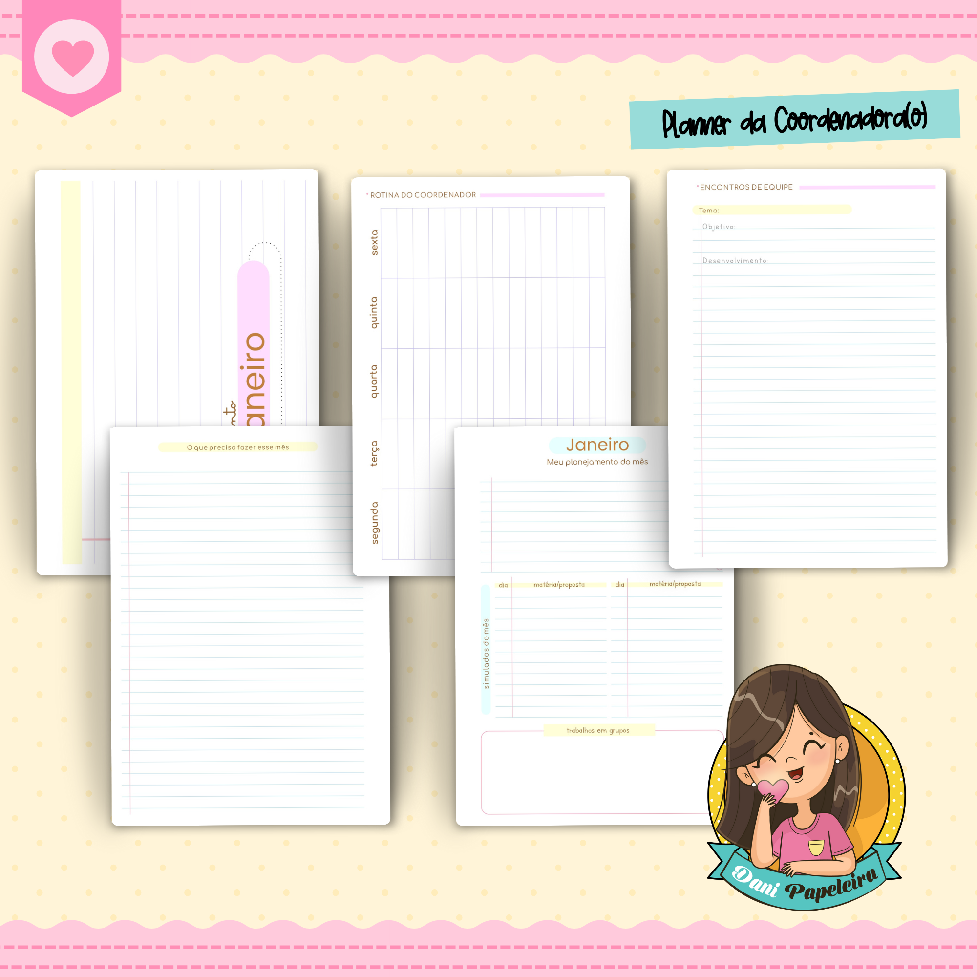 Planner Coordenadora Pedagógica - Imagem 6