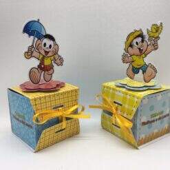 Caixa Cubo Turma da Mônica