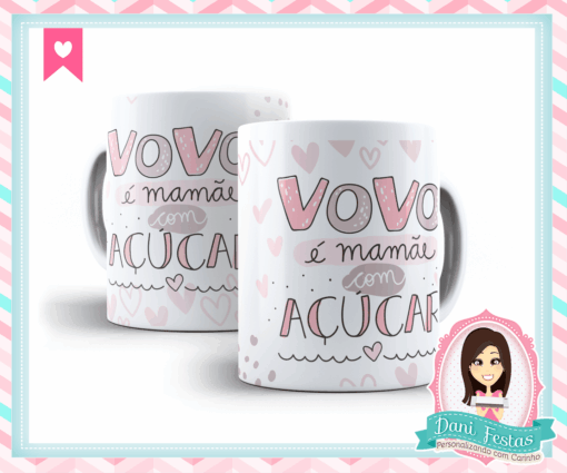 Caneca Personalizada Vovó