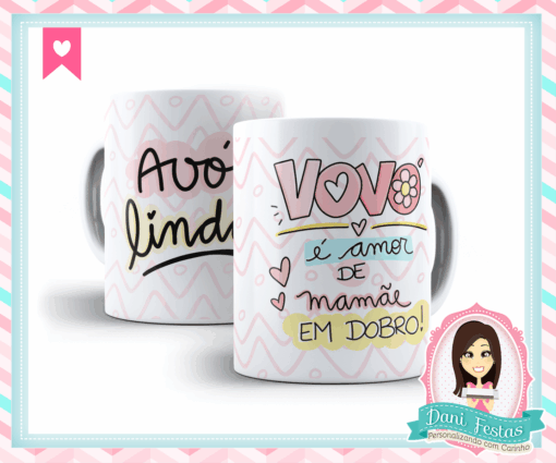 Caneca Personalizada Vovó