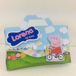 Caixa Box Triangular  Peppa Pig