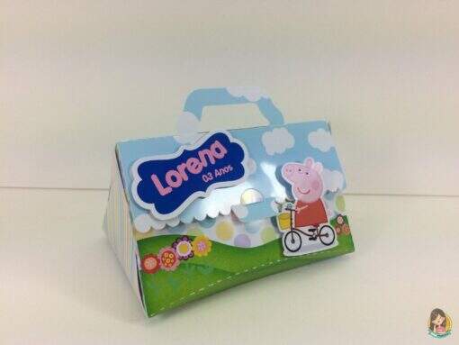 Caixa Box Triangular  Peppa Pig - Imagem 2