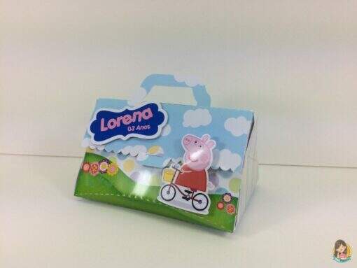 Caixa Box Triangular  Peppa Pig - Imagem 3