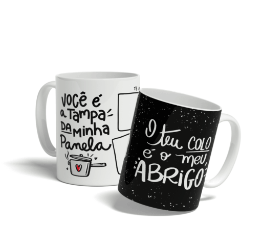 Caneca Você é a Tampa da Minha Panela