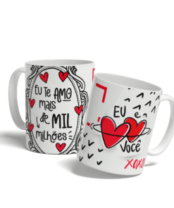 Caneca Eu Amo Você