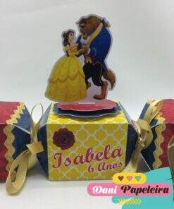 Caixa Bala A Bela e a Fera