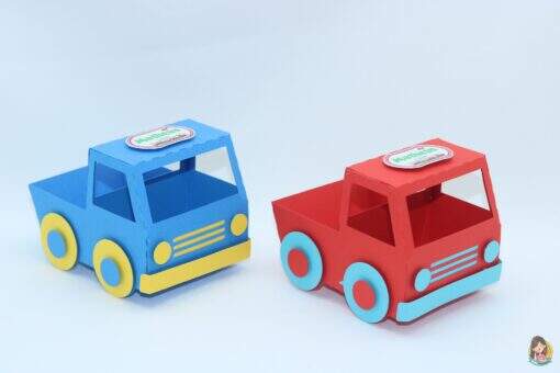 Caixa Caminhão Meios de Transportes - Imagem 2