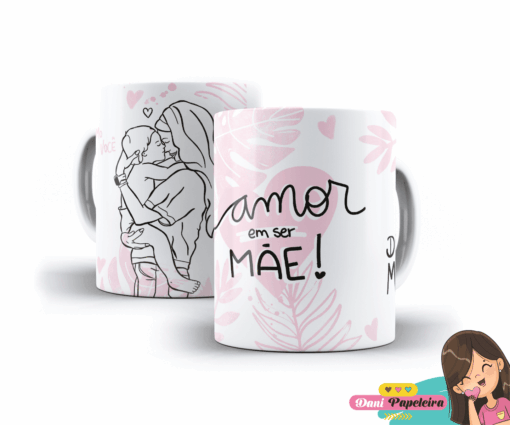 Caneca Personalizada Dia das Mães