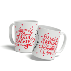 Caneca Quer Casar Comigo