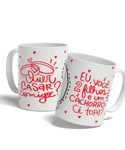 Caneca Quer Casar Comigo
