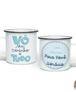 Caneca Esmaltada Dia dos Avós