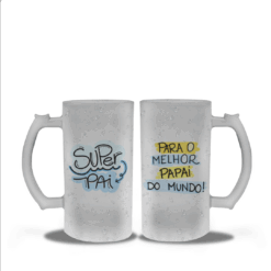 Caneca de Chopp Jateada Dia dos Pais