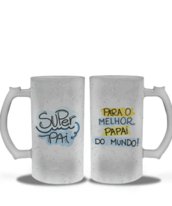 Caneca de Chopp Jateada Dia dos Pais