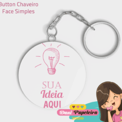 Button Chaveiro