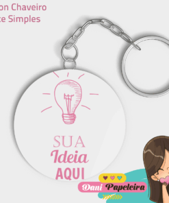Button Chaveiro