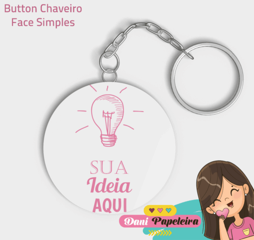 Button Chaveiro