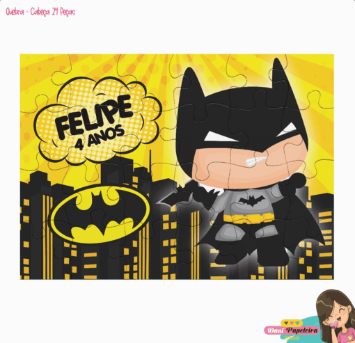 Quebra-Cabeça Personalizado 24 Peças