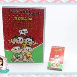 Alternative view of Kit de Colorir Turma da Mônica