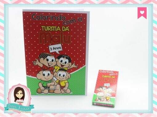 Kit de Colorir Turma da Mônica - Imagem 2