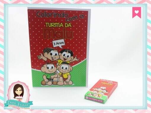 Kit de Colorir Turma da Mônica - Imagem 4