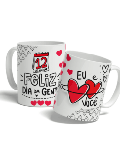 Caneca Feliz Dia Da Gente