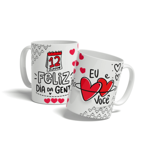 Caneca Feliz Dia Da Gente