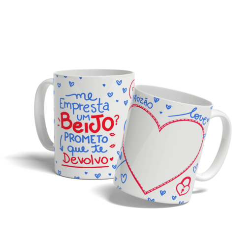 Caneca Me Empresta Um Beijo