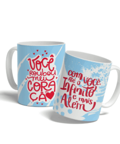 Caneca Você Roubou Meu Coração