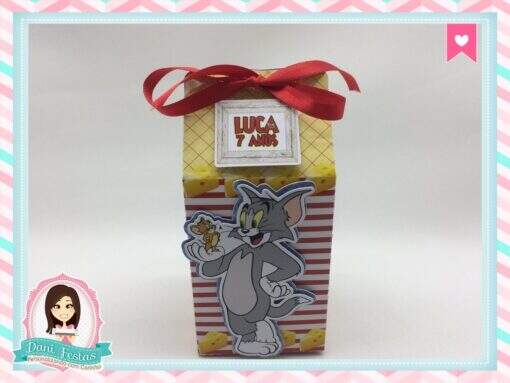 Caixa Milk Tom e Jerry