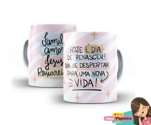 Caneca Personalizada Páscoa