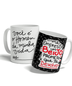 Caneca Me Empresta Um Beijo
