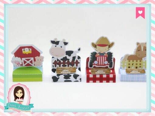Porta Bis Duplo Fazendinha