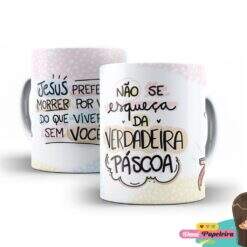 Caneca Personalizada Páscoa
