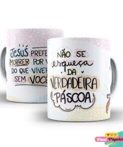 Caneca Personalizada Páscoa