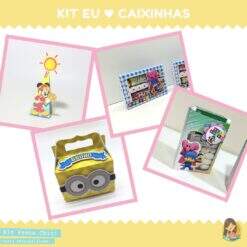 Alternative view of Pacote Eu ♡ Caixinhas