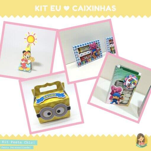 Pacote Eu ♡ Caixinhas - Imagem 2