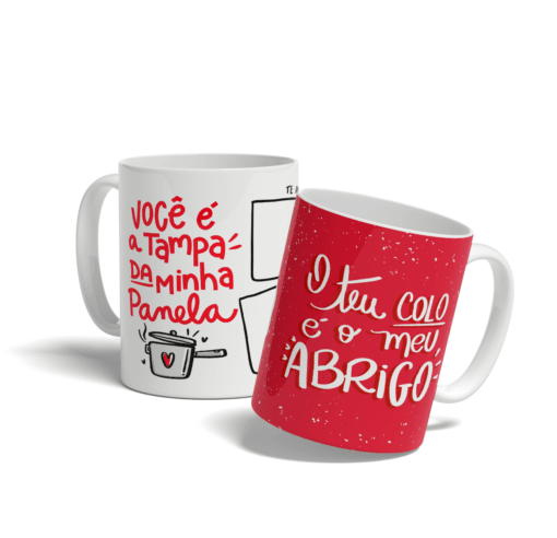 Caneca Você é a Tampa da Minha Panela