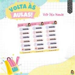 Kit Etiquetas Visto pela Mamãe